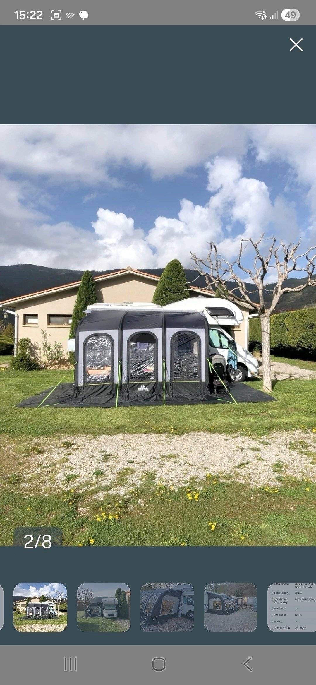 Dinette Fiat Ducato 2,2 l Multijet 130 ch. - Yescapa