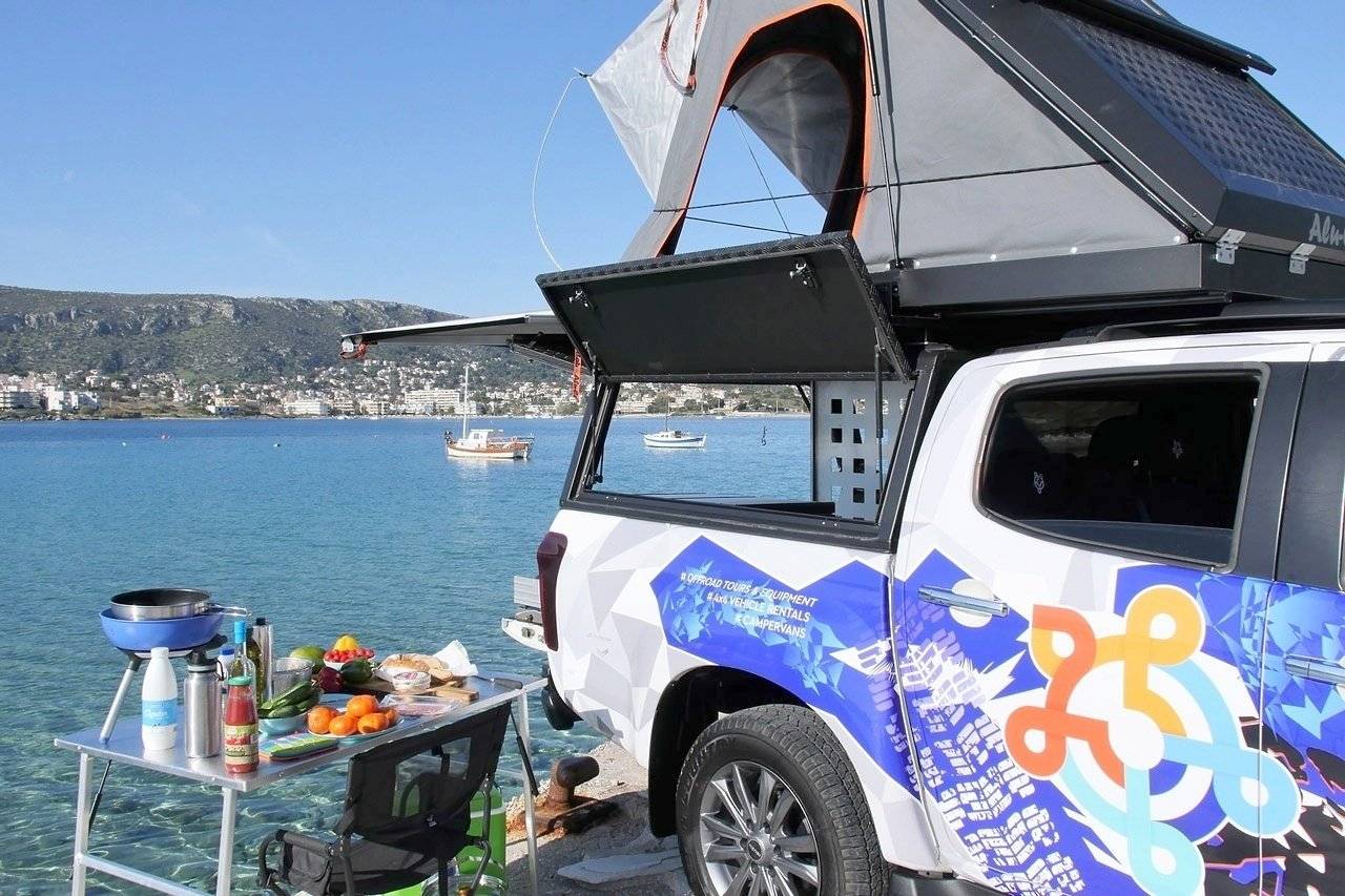 4×4 Automatic Gear Pickupcamper Alucab