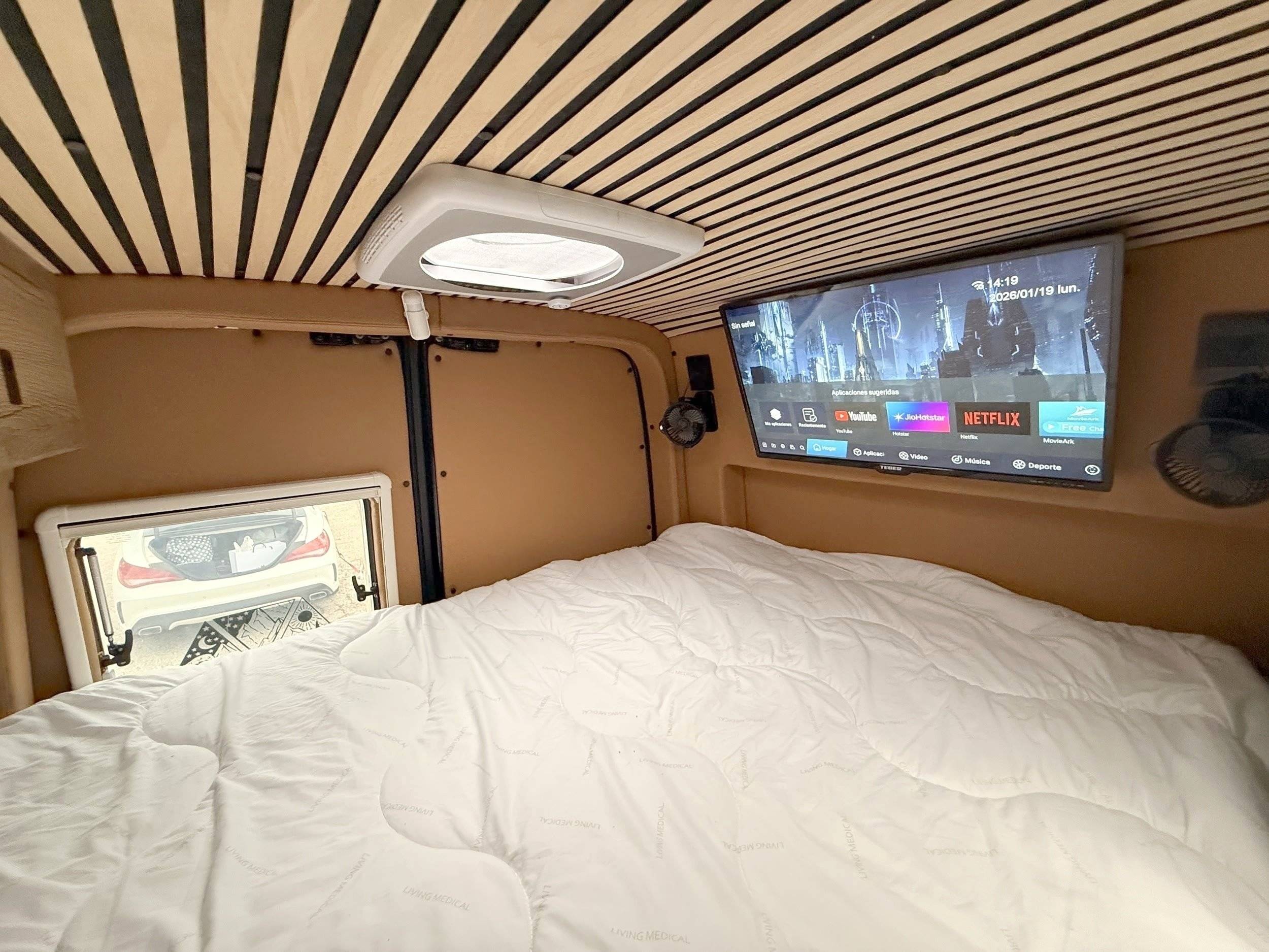 Plazas en cama Volkswagen VOLKSWAGEN CRAFTER - Yescapa