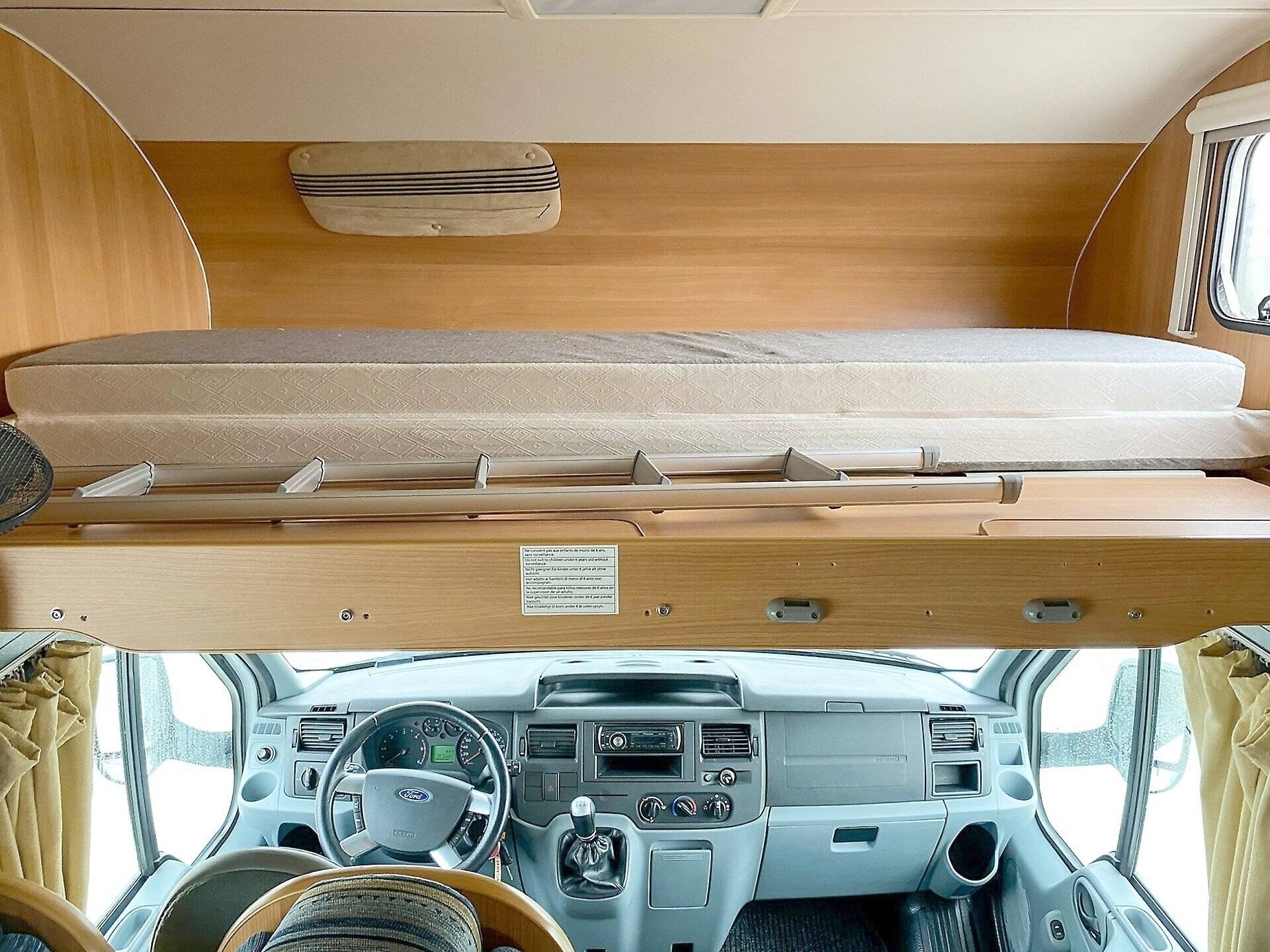 Schlafplätze Ford FORD TRANSIT - Yescapa