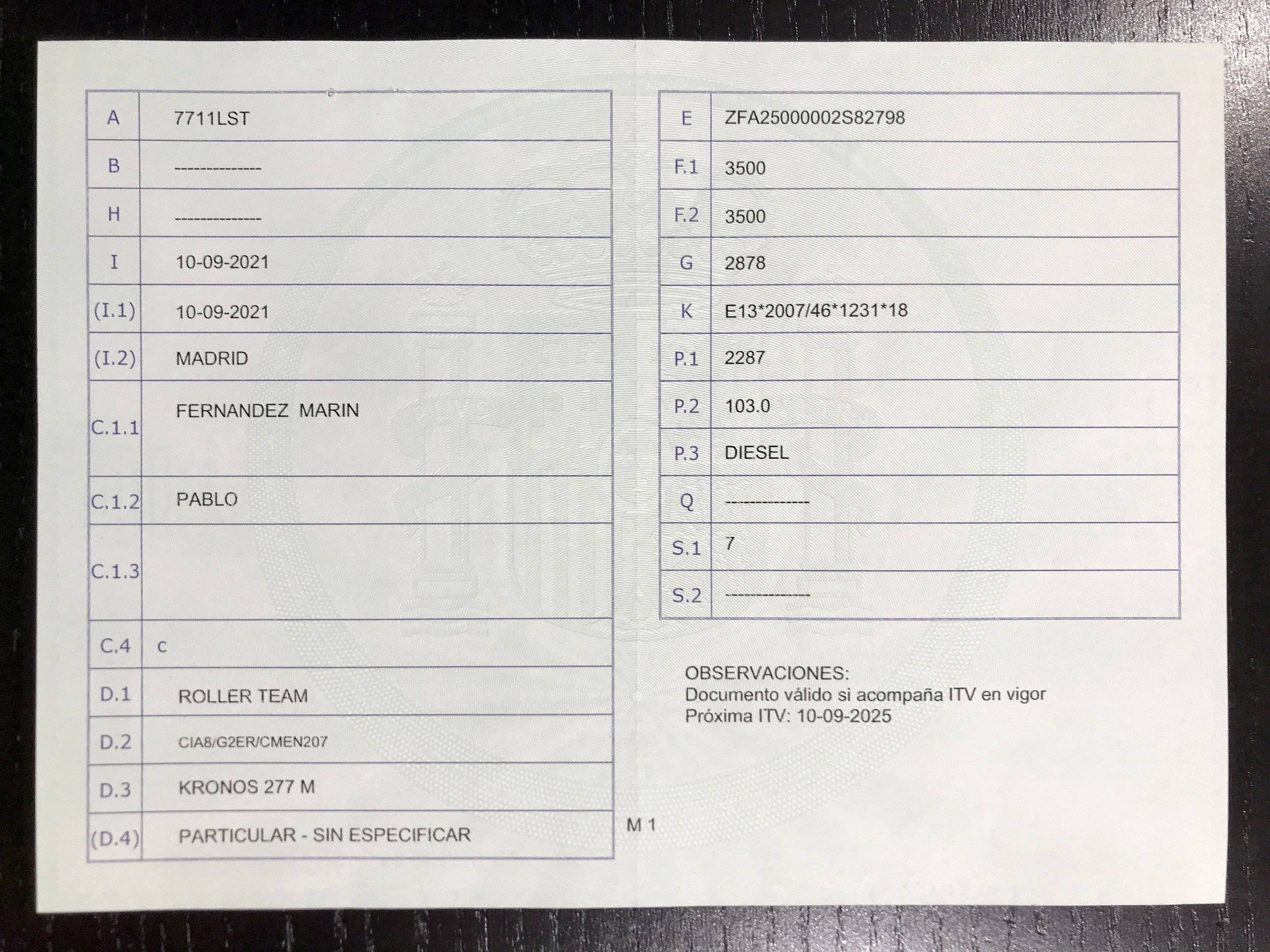Roller Team Kronos 277