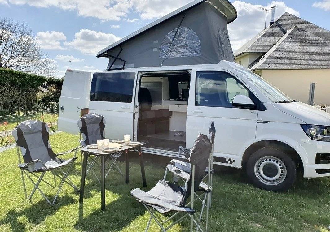 rider van Volkswagen Transporter