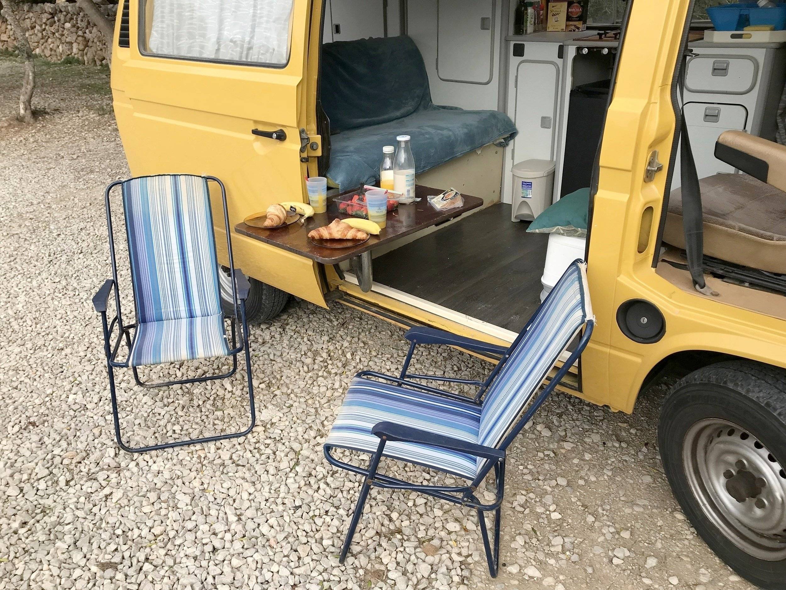Dinette Volkswagen Volkswagen Transporter T3 - Yescapa