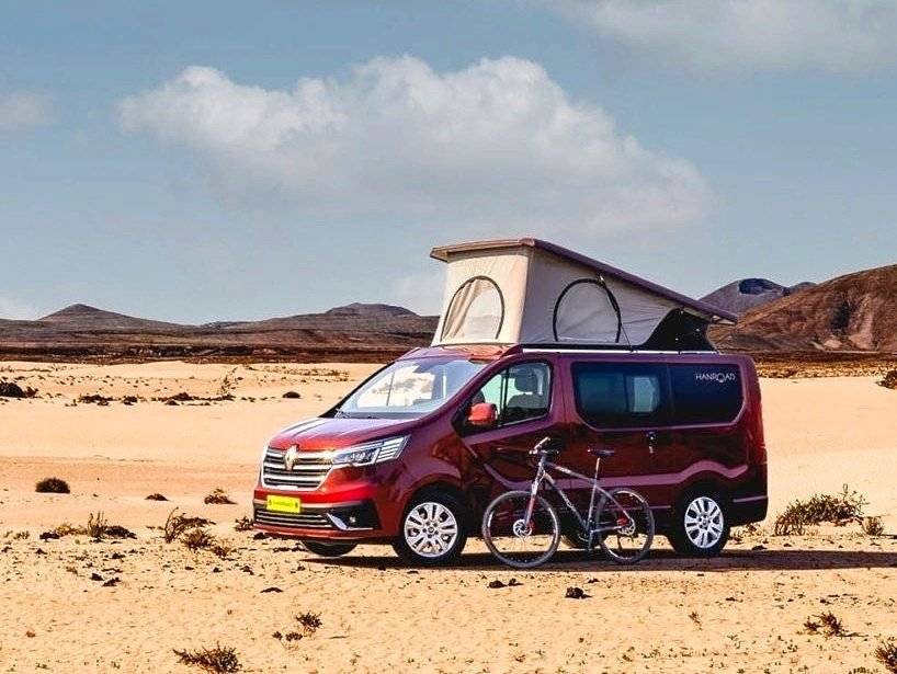 Vue avant de 3/4 Renault - Yescapa