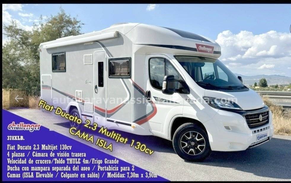 Front view from 3/4 Fiat - Yescapa