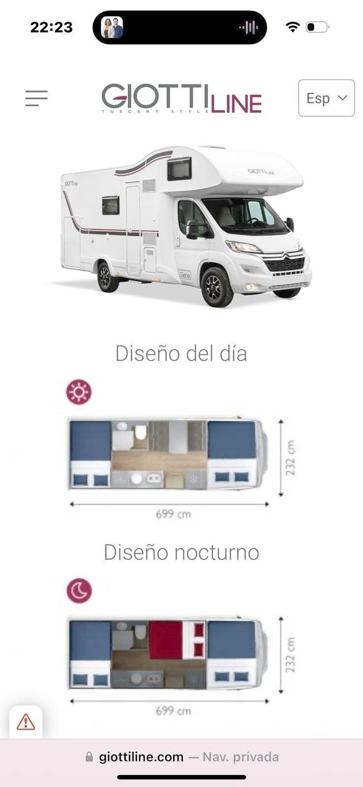 Giottiline 440 SIENA PRIVILEGE