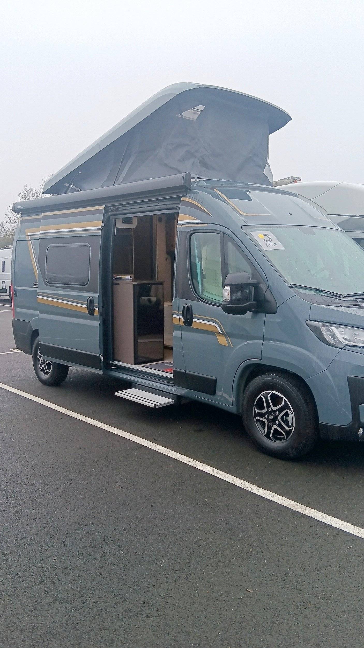 Voorkant 3/4 Fiat - Yescapa