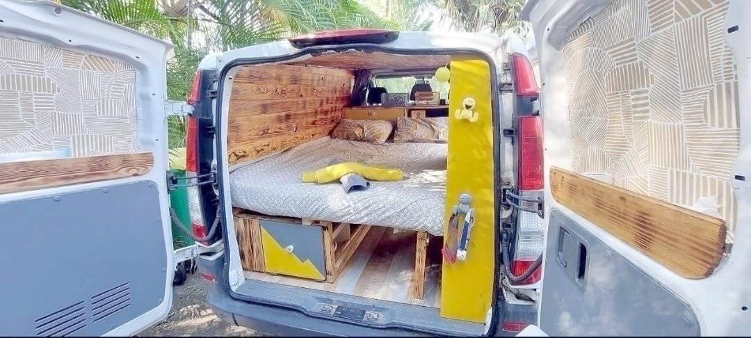 Couchages Mercedes Mercedes vito - Yescapa