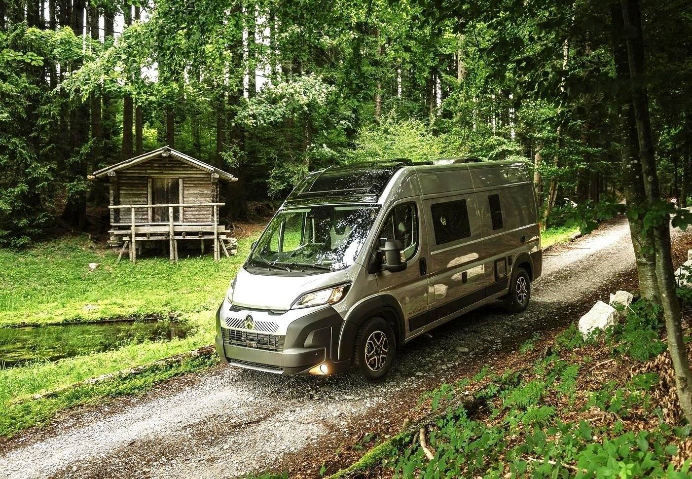 Vue avant de 3/4 Citroën - Yescapa