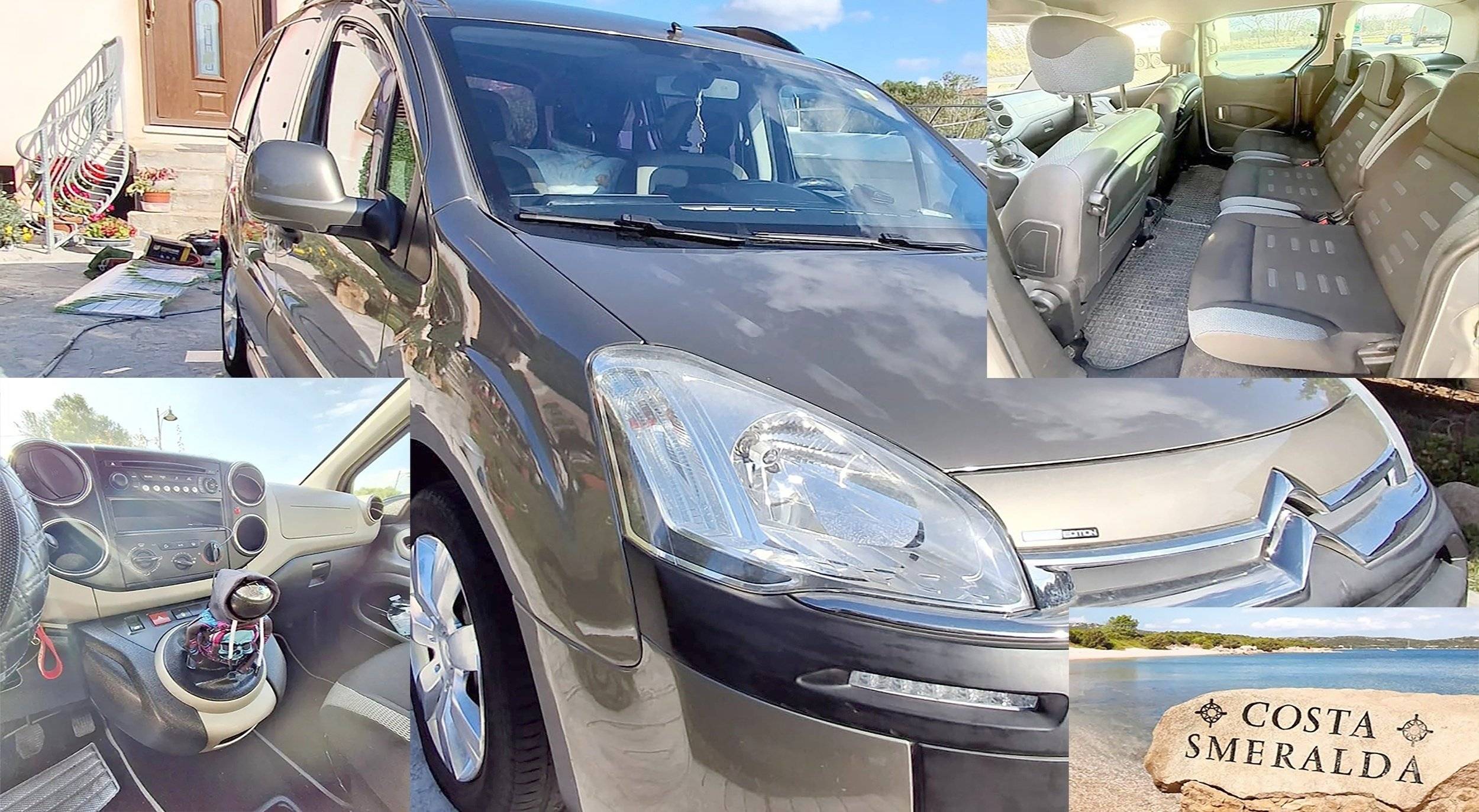 schräge Vorderansicht Citroën berlingo - Yescapa