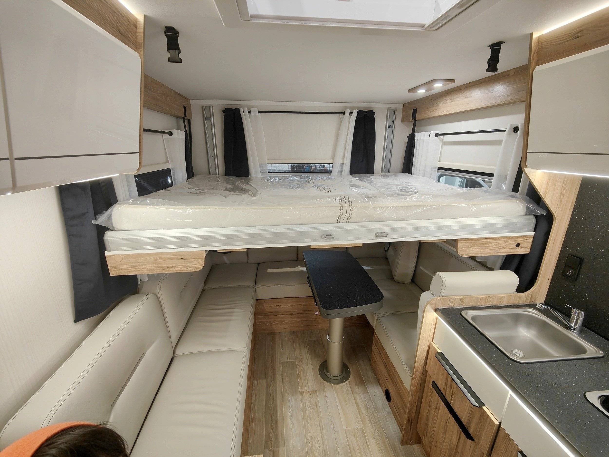 Berth Citroën Citroën jumper - Yescapa