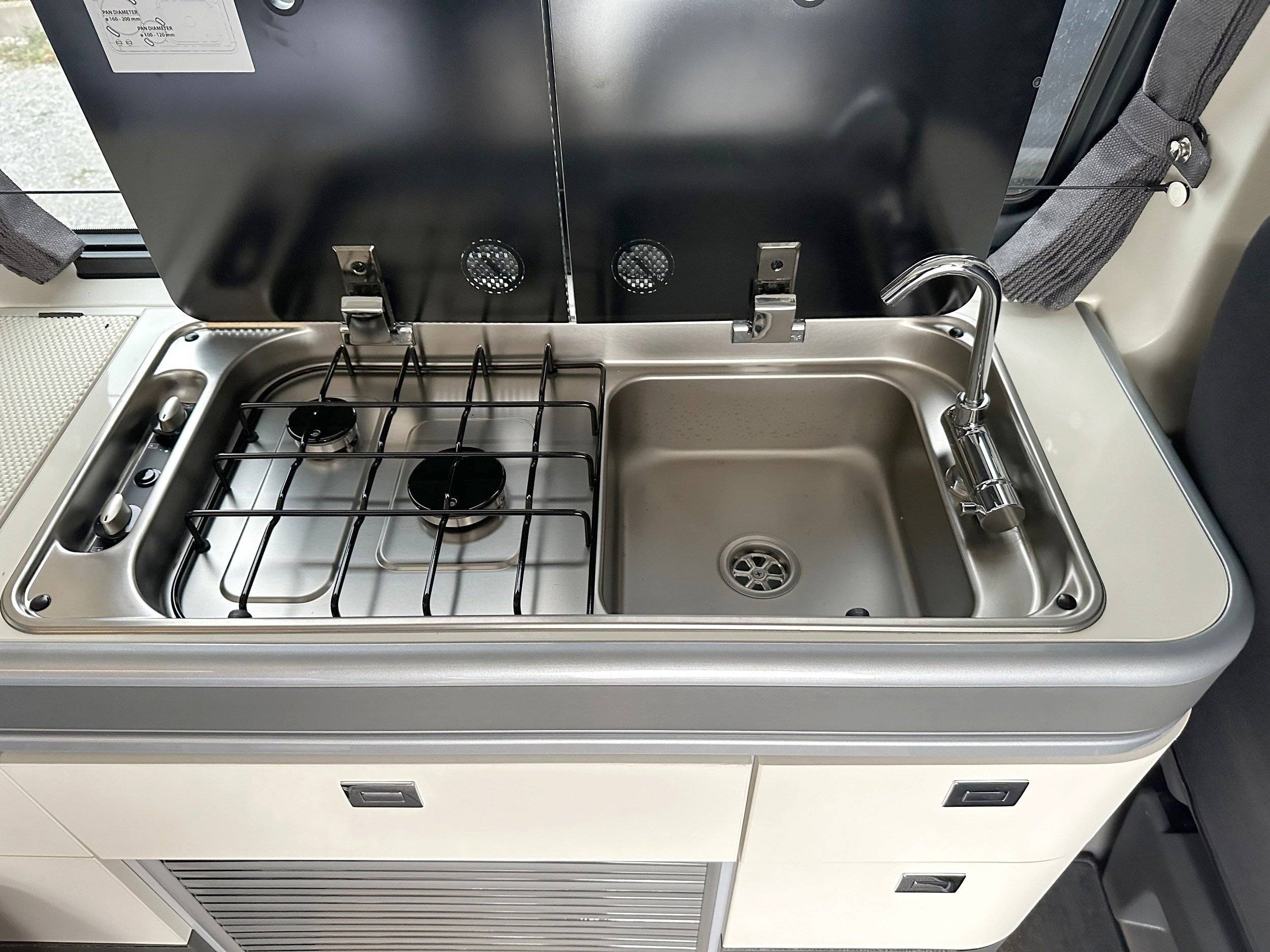 Cocina Volkswagen Transporter - Yescapa