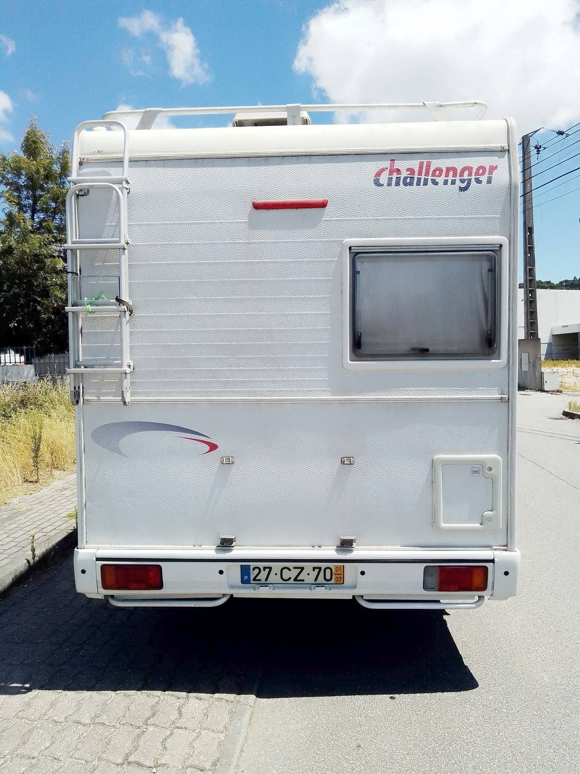 Vue arrière Fiat - Yescapa