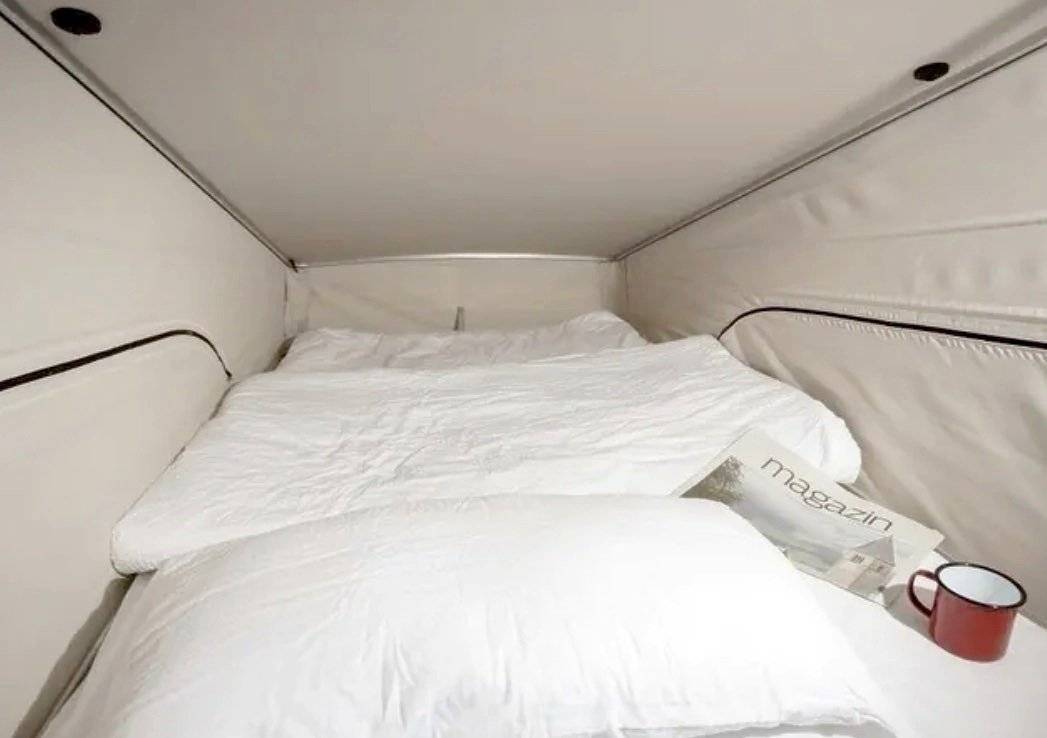 slaapplaatsen Mercedes - Yescapa