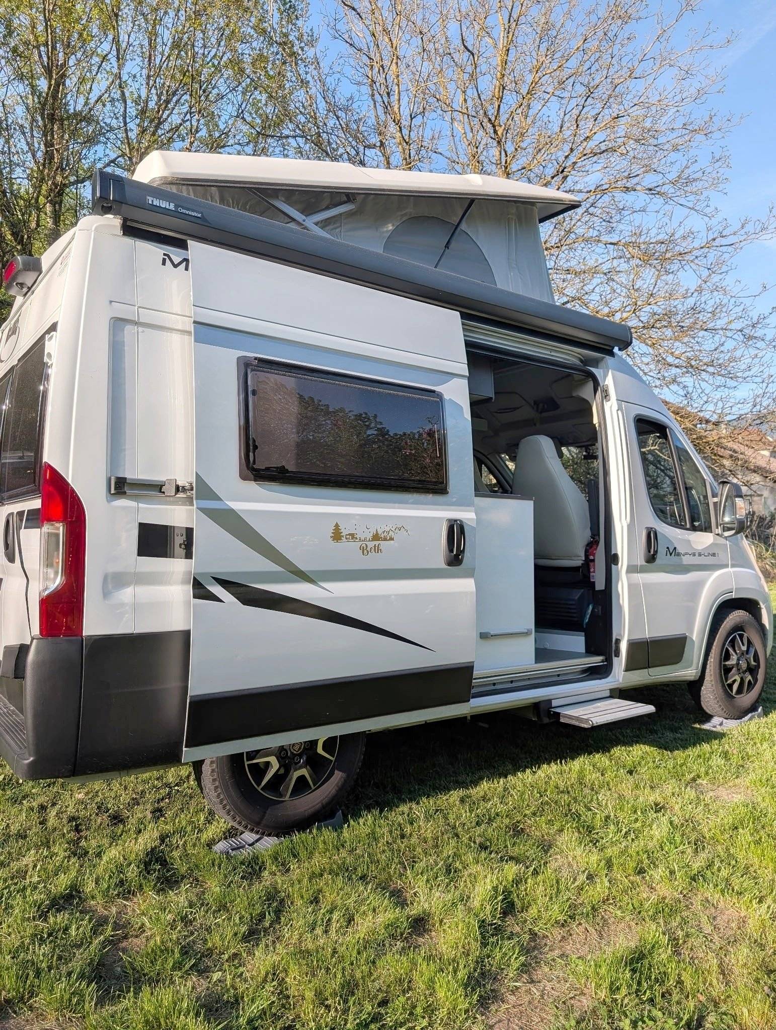 Rear view Fiat Ducato 2,3 l Multijet 130 ch. - Yescapa