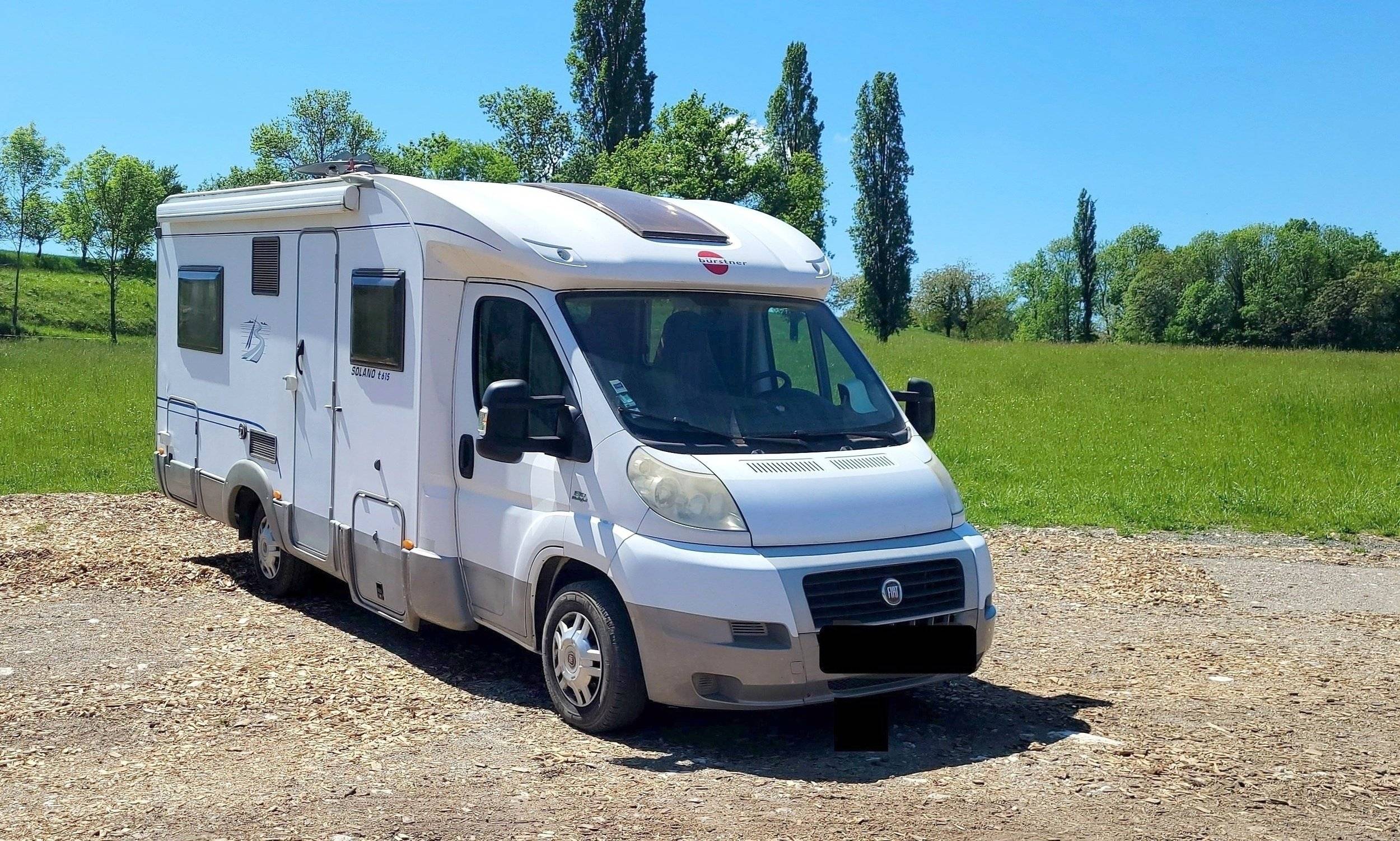 Vista de 3/4 Fiat Fiat ducato - Yescapa