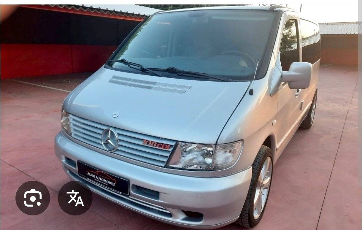 Vista de 3/4 Mercedes - Yescapa