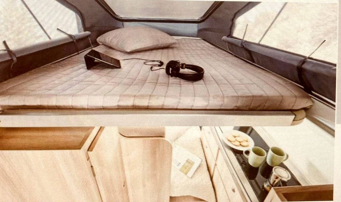Plazas en cama Ford Transit Custom 2,0 l 130 ch - Yescapa