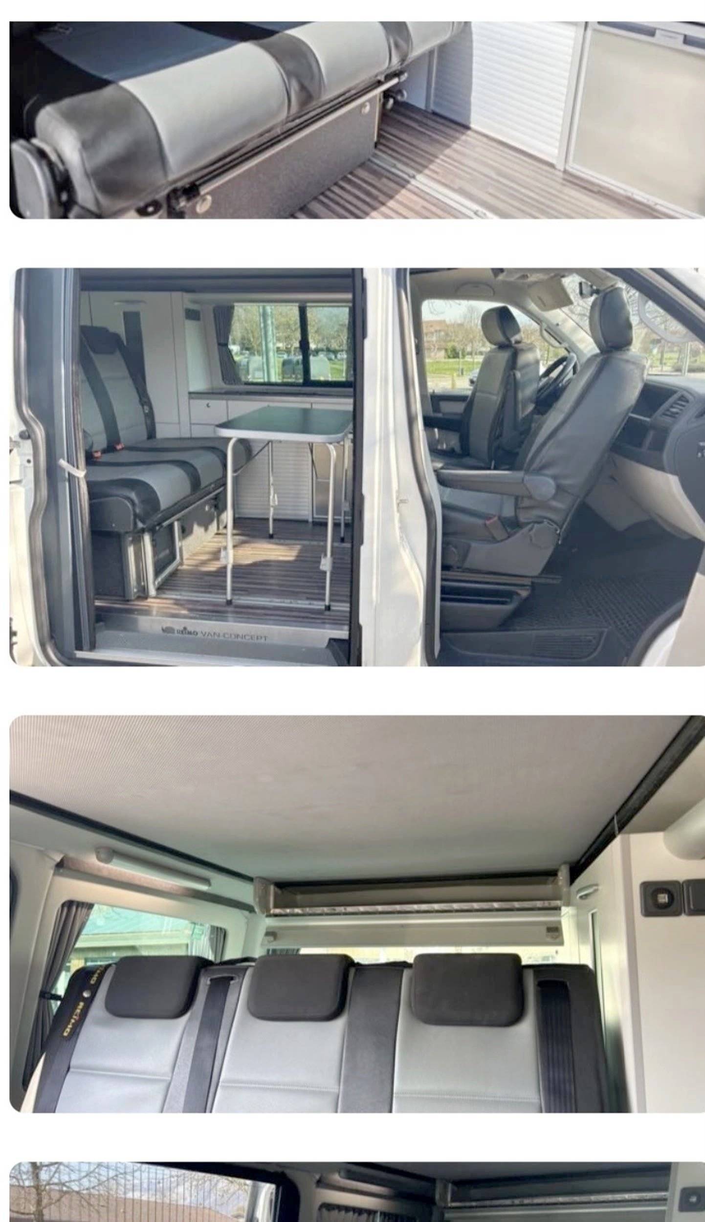 Dining Area Volkswagen T6 2 l TDI 150 ch - Yescapa