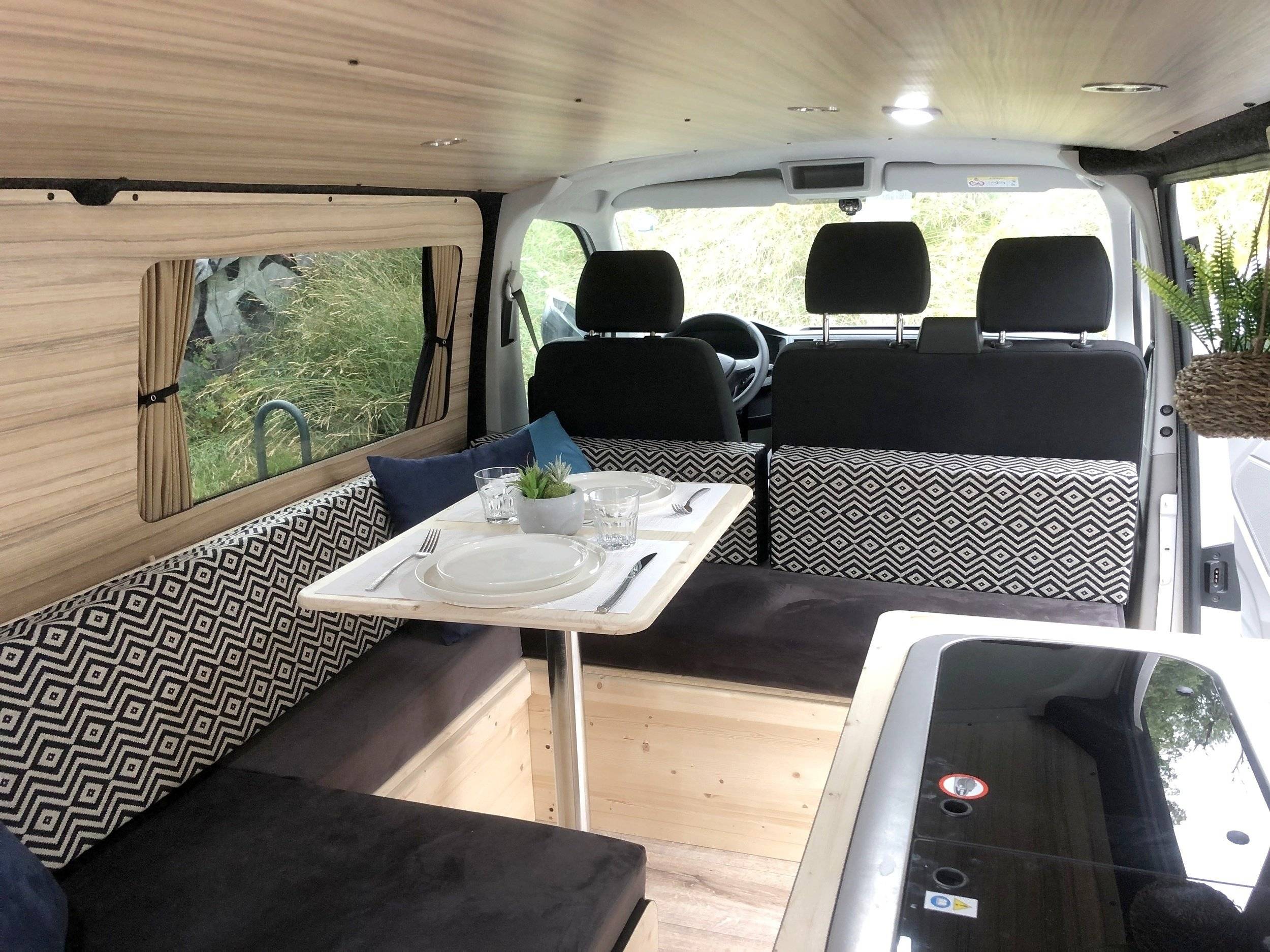 Campervans Montblanc Aiguille verte