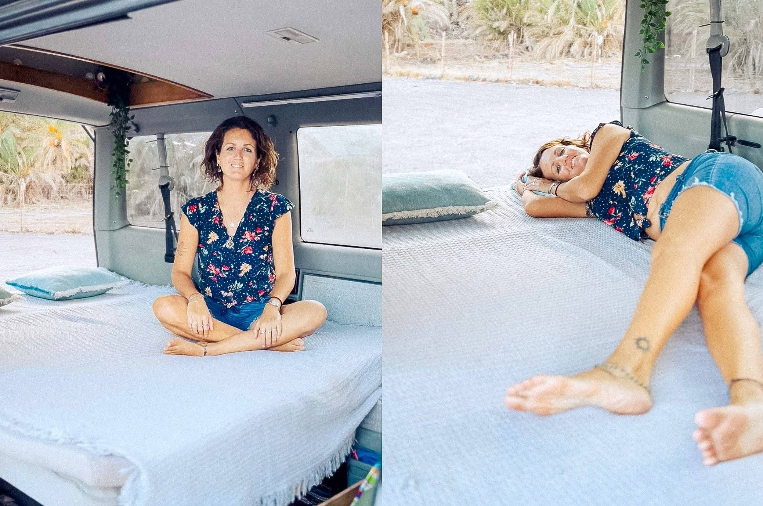 Couchages Volkswagen Multivan T4 - Yescapa