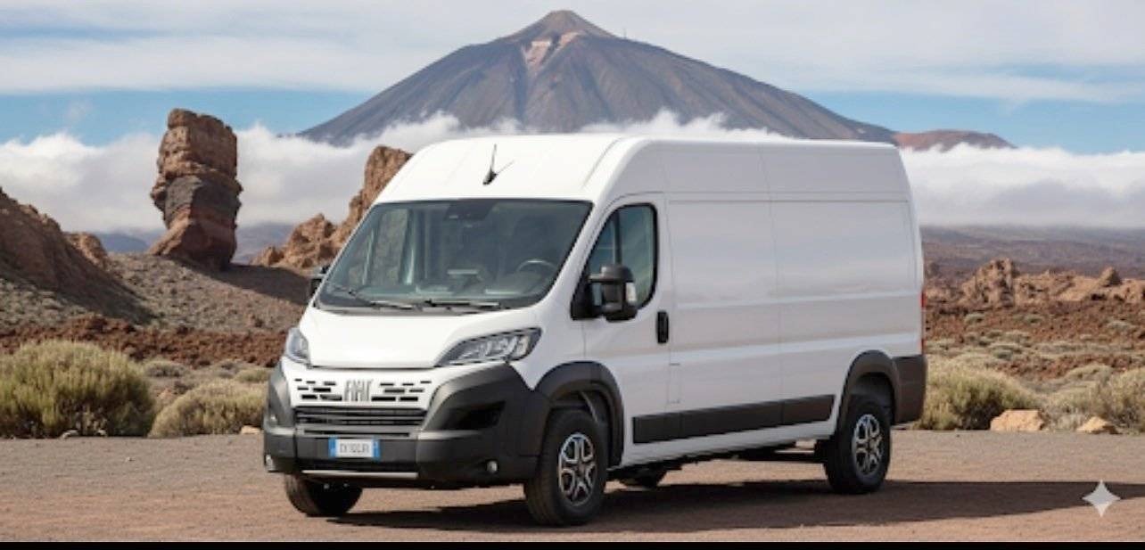 Vista frontale a ¾ Fiat Fiat Ducato 2.2 Multijet 160 cv - Yescapa