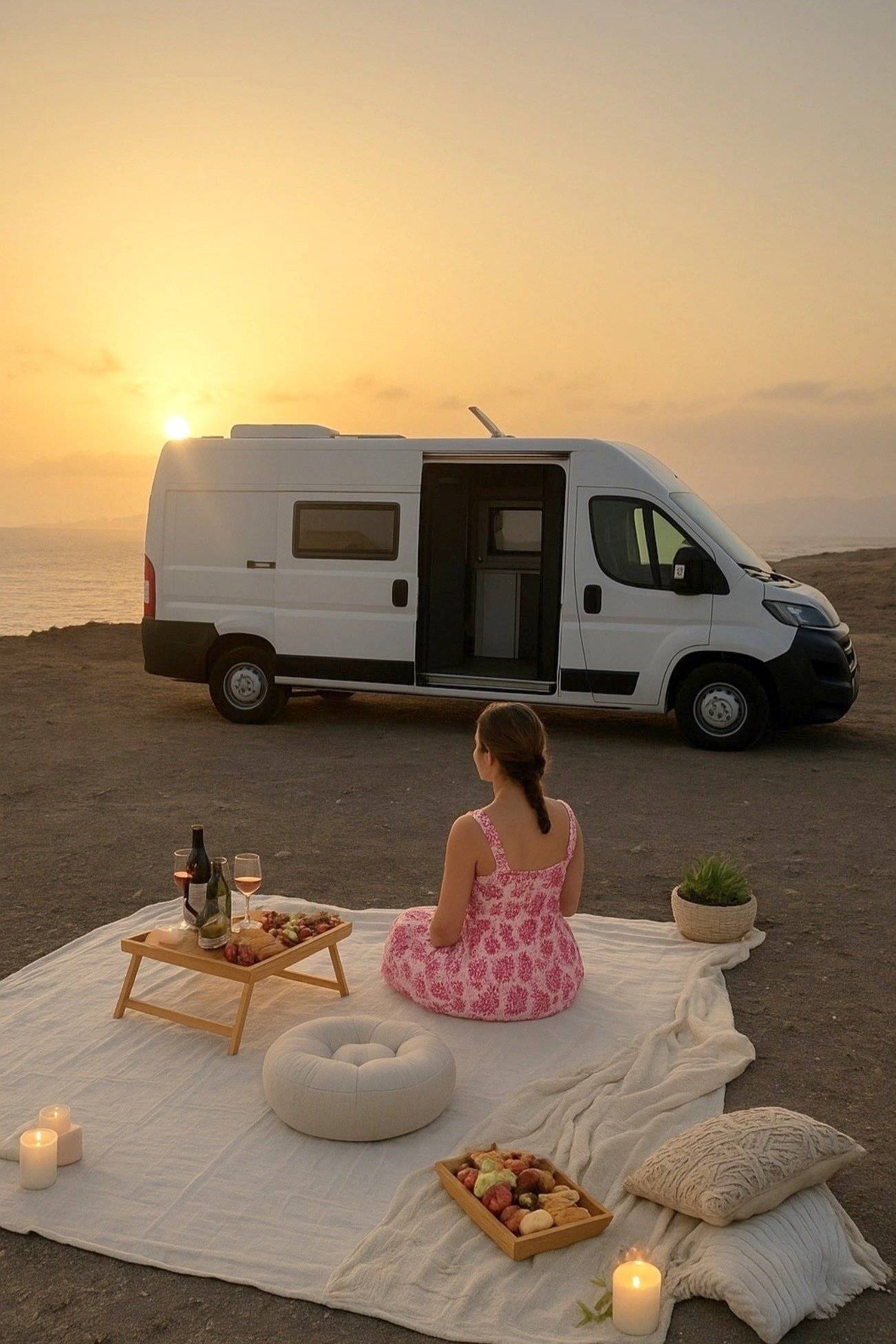 Front view from 3/4 Fiat Fiat Ducato 2.2 Multijet 160 cv - Yescapa