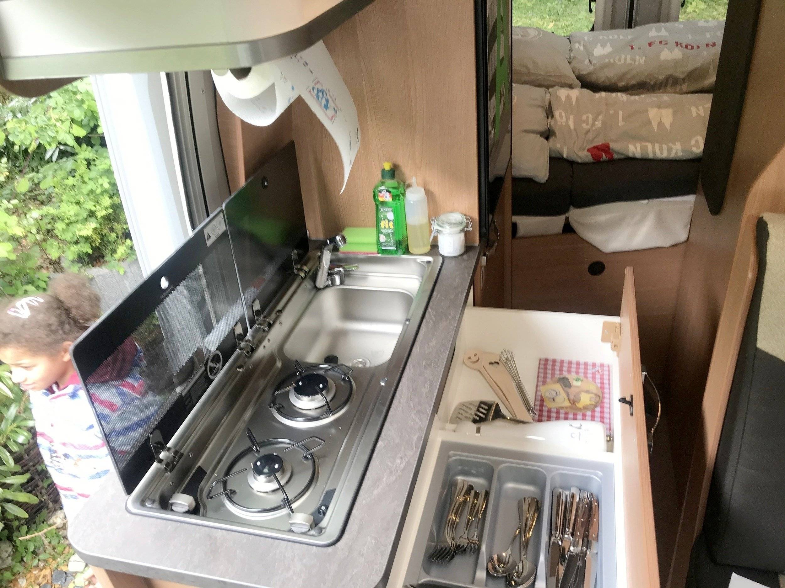 Kochnische Fiat Fiat ducato - Yescapa