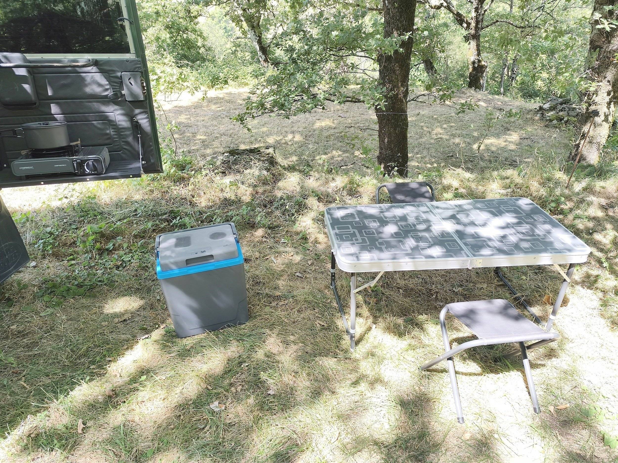 amenagement 4x4 bivouac