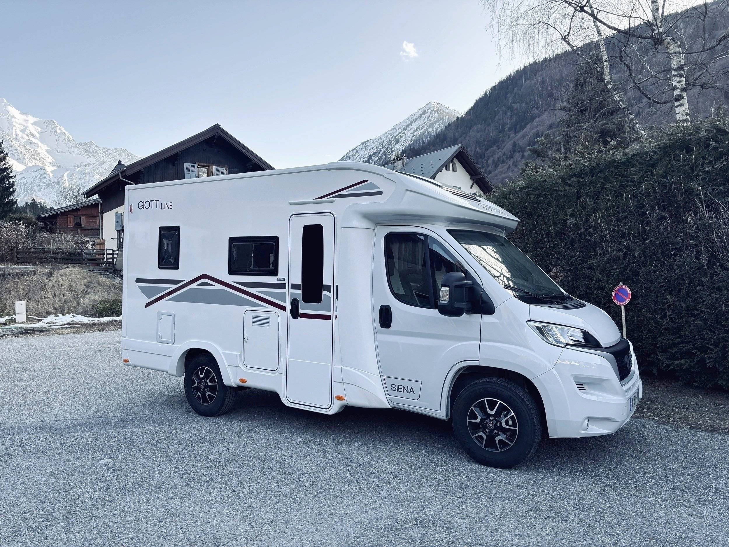 Voorkant 3/4 Fiat - Yescapa