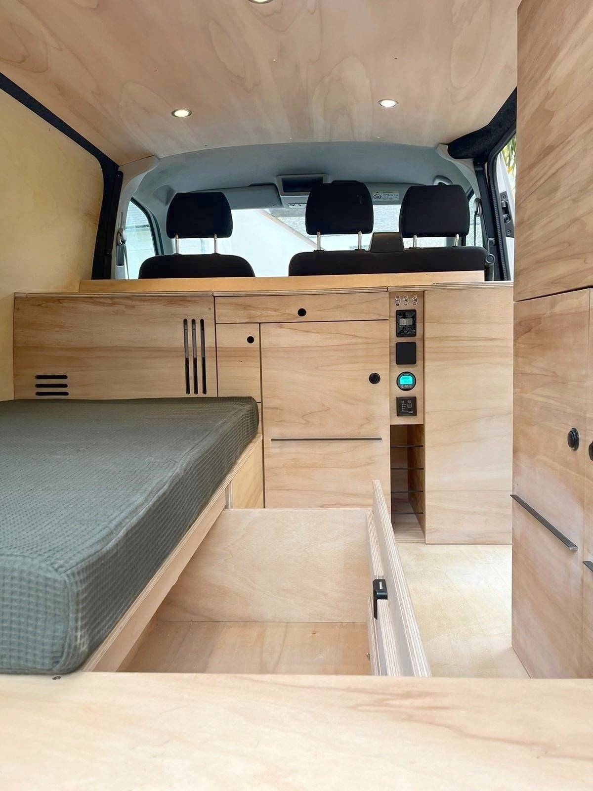 Couchages Volkswagen Volkswagen Transporter T6.1 - Yescapa