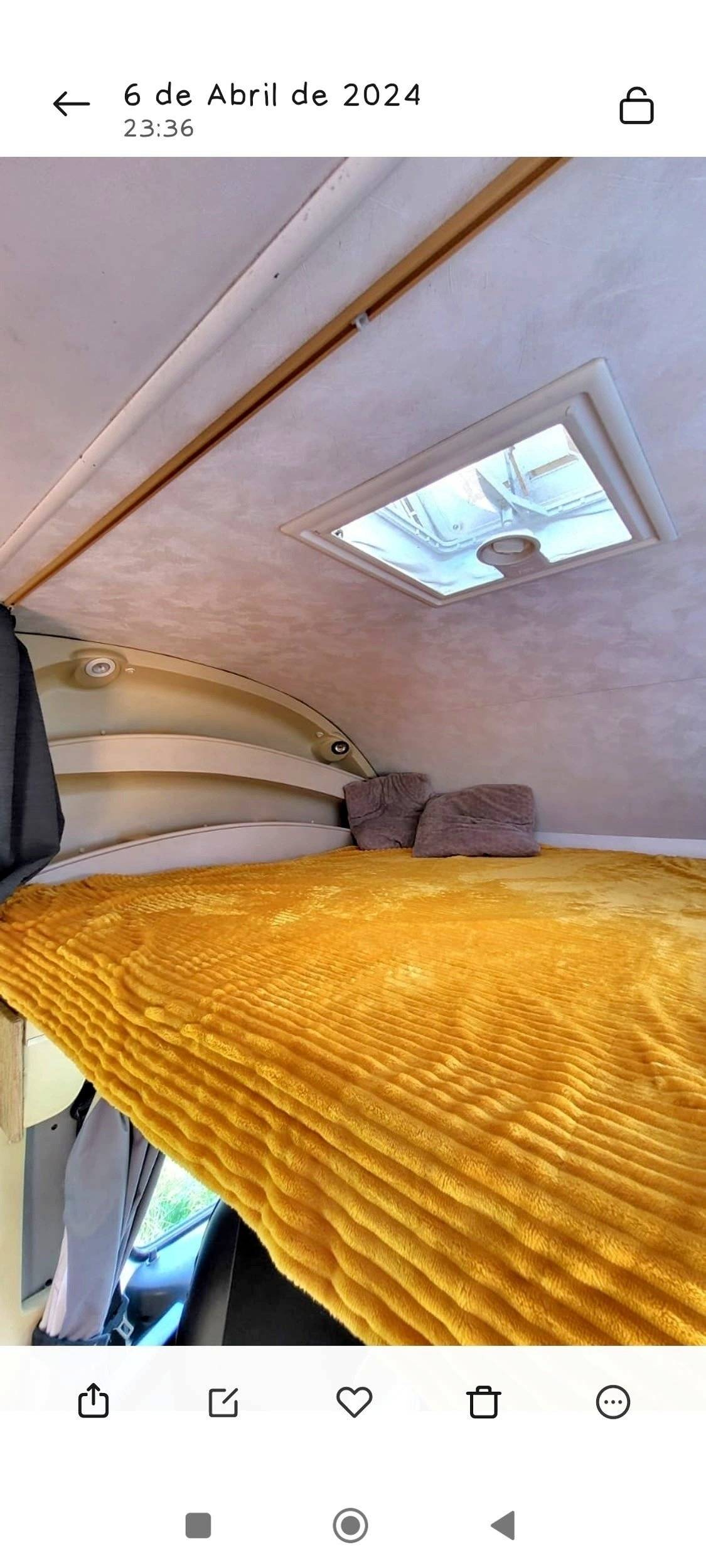 Letti Fiat ducato 2,8 jtd - Yescapa