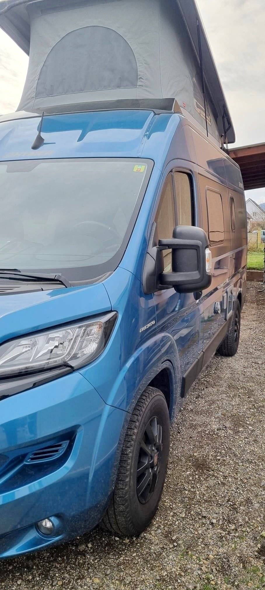 Voorkant 3/4 Fiat Fiat Ducato 140 CV - Yescapa