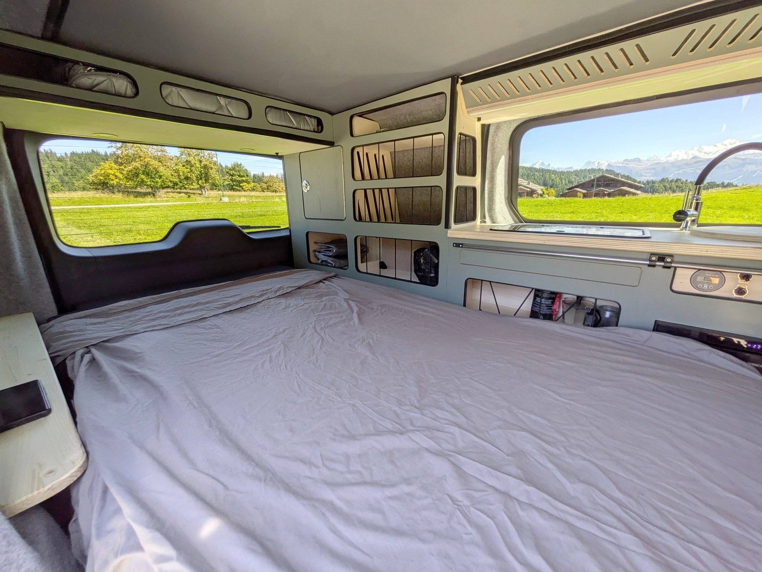 Couchages Citroën Citroën jumpy - Yescapa