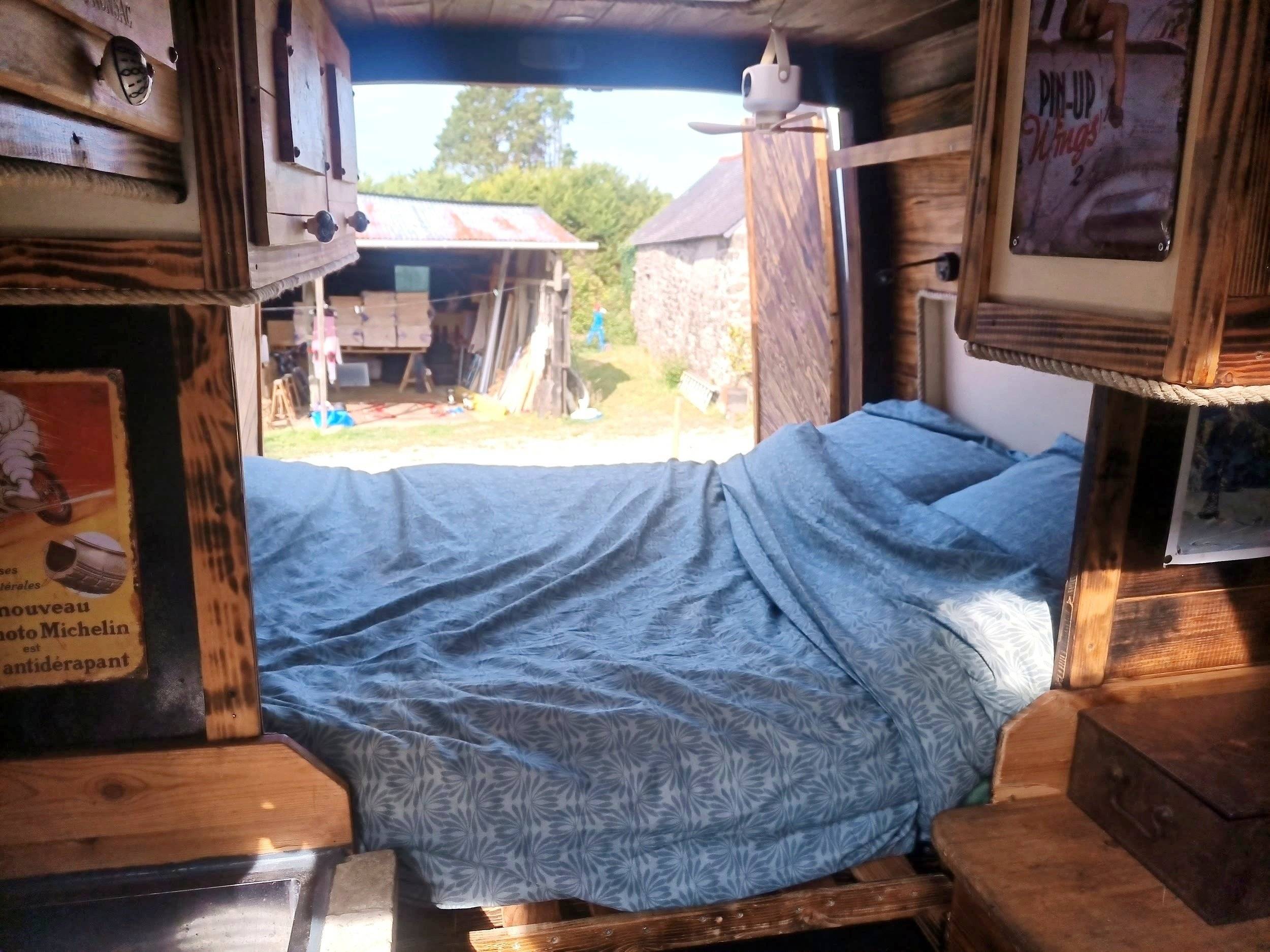 Couchages Mercedes 2,15 l 163 ch - Yescapa
