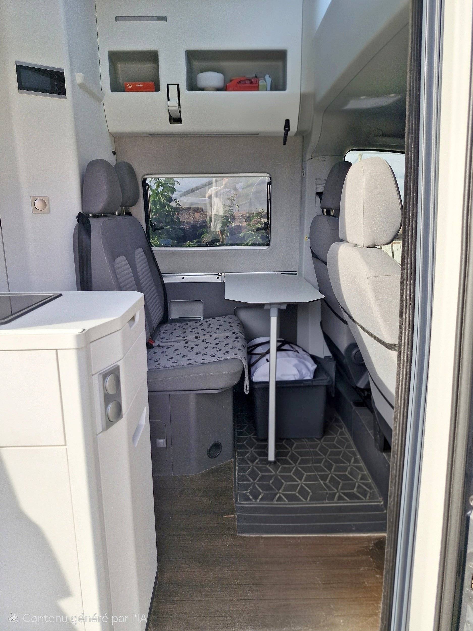 Área de jantar Volkswagen Grand California - Yescapa