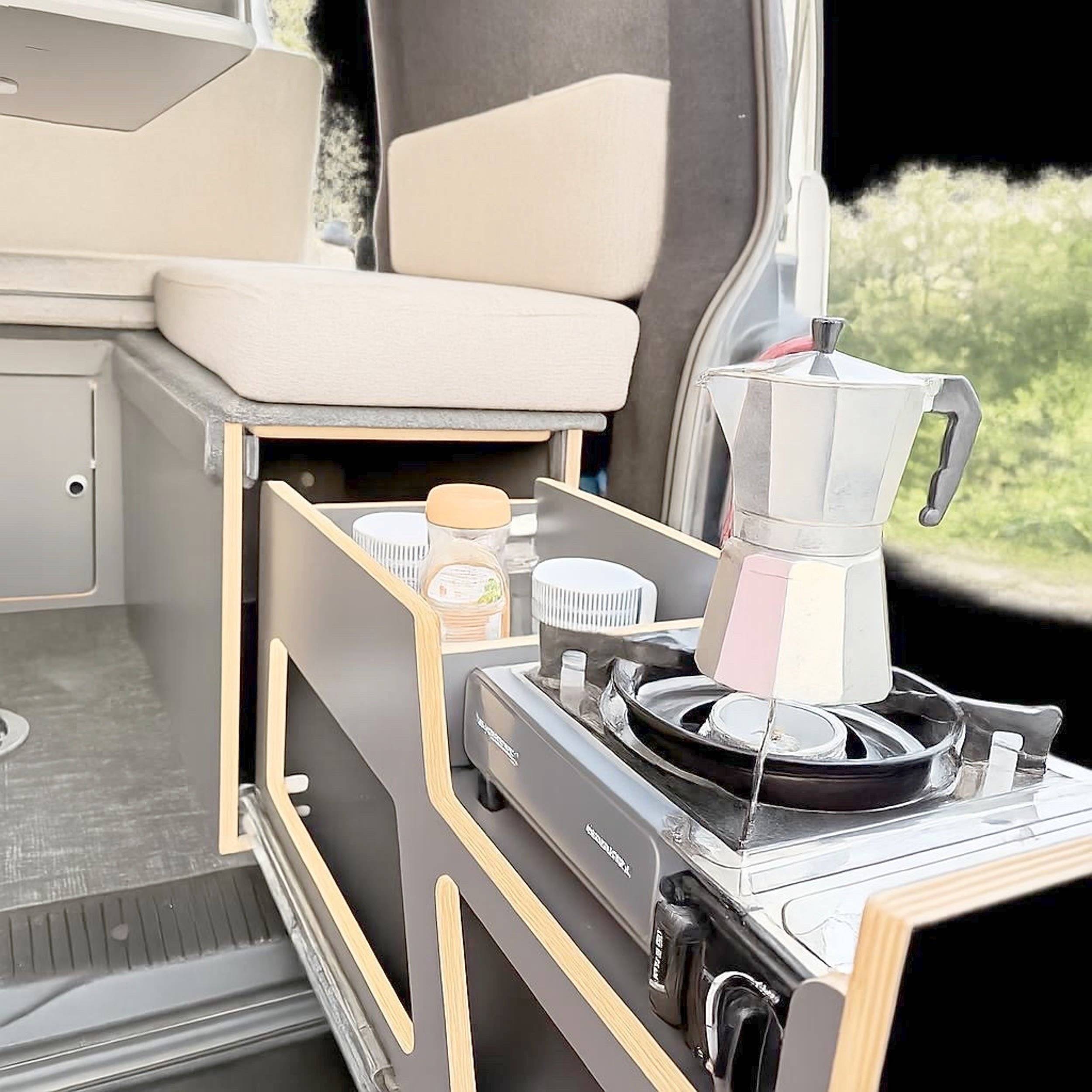 Área de jantar Volkswagen Volkswagen Transporter - Yescapa