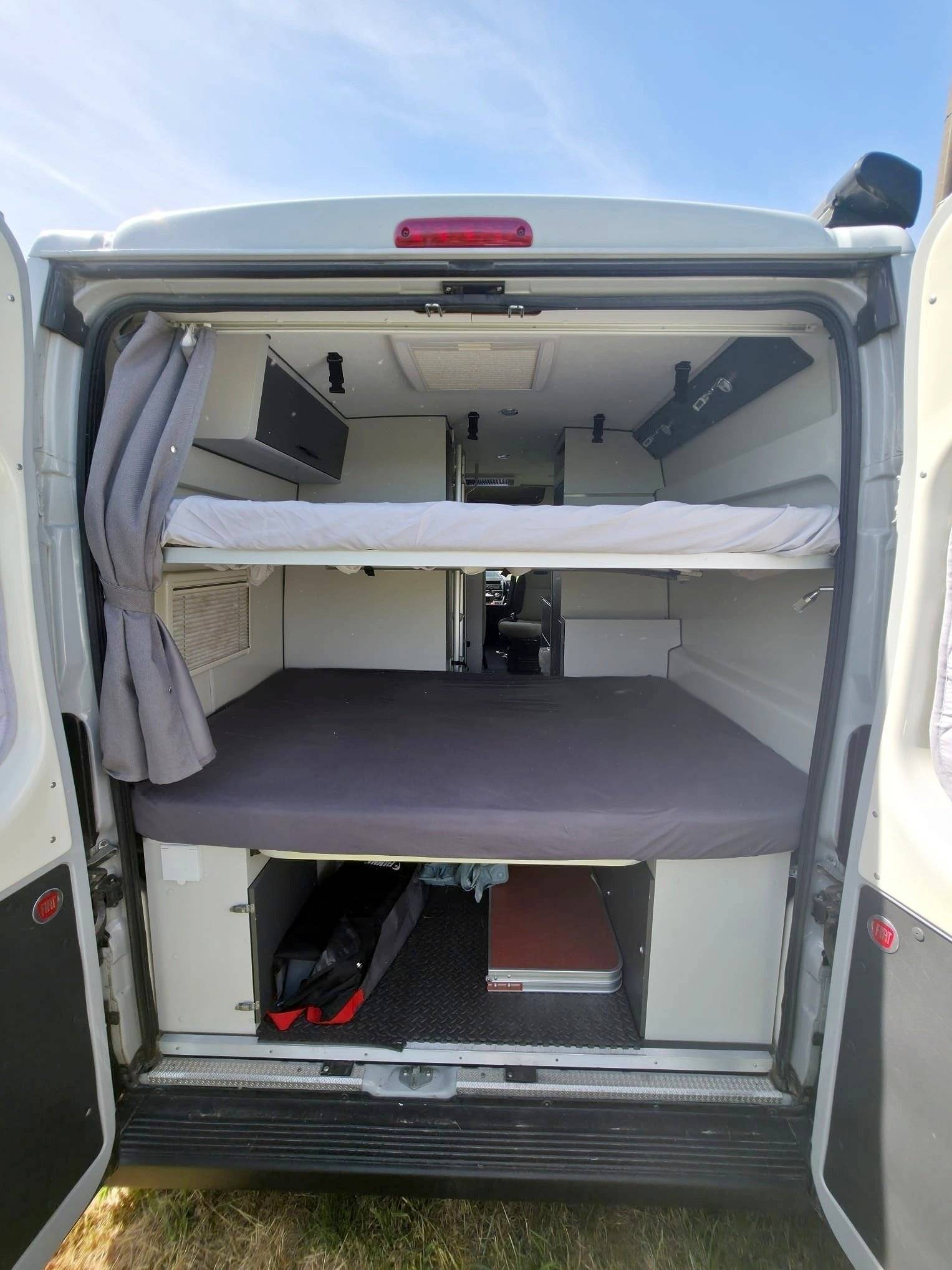 Couchages Fiat ducato 140CV 2.3L - Yescapa