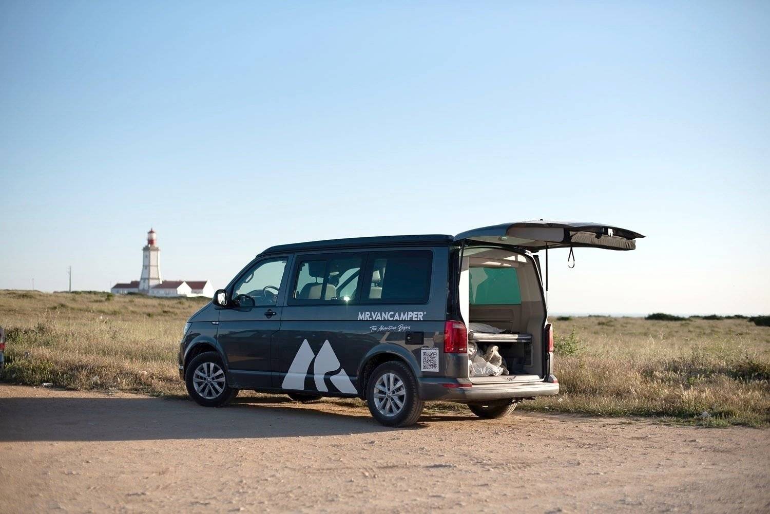 Voorkant 3/4 Volkswagen T6 California Coast - Yescapa