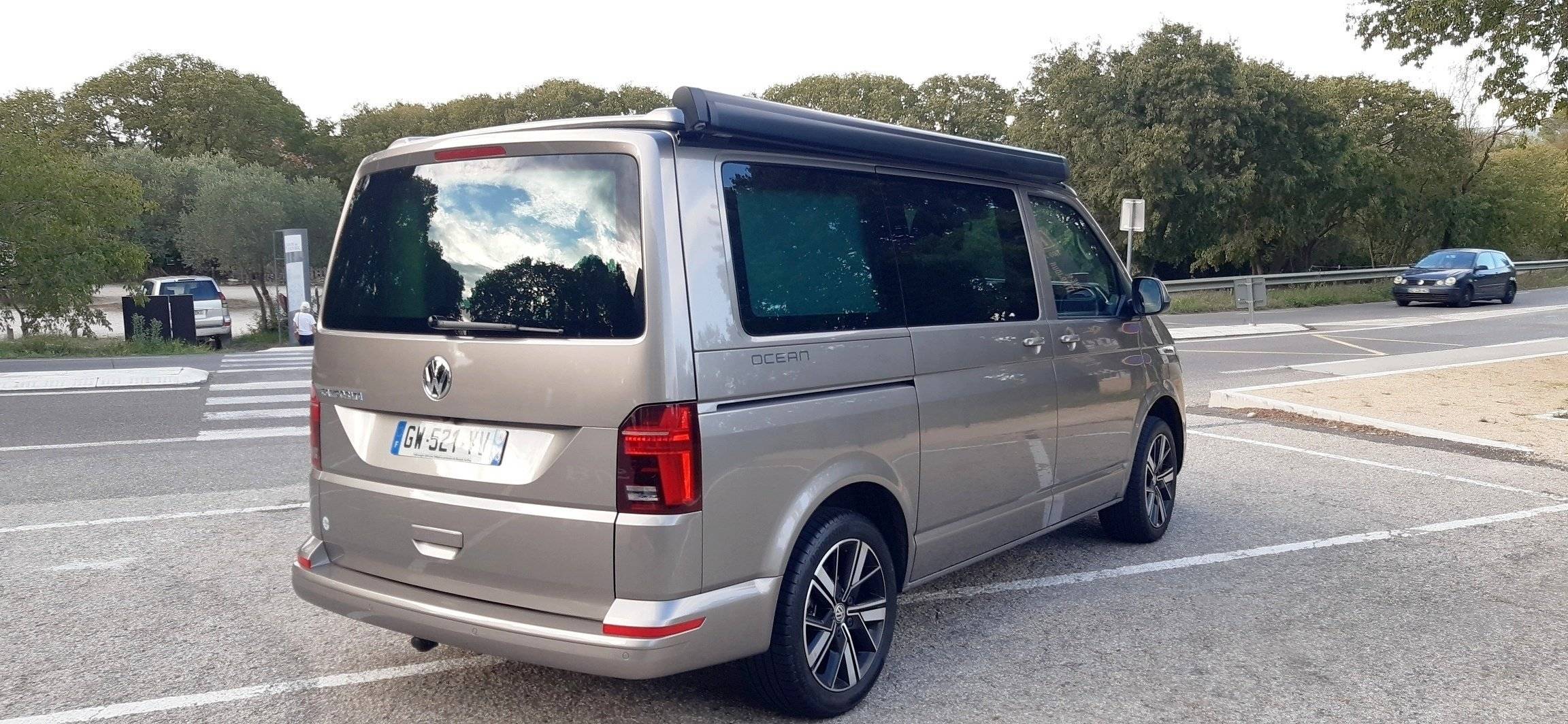 Vue arrière Volkswagen Volkswagen T6.1 California - Yescapa