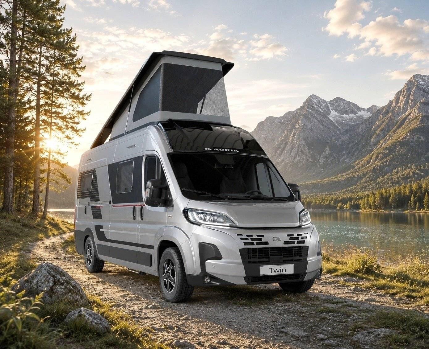 Front view from 3/4 Fiat - Yescapa
