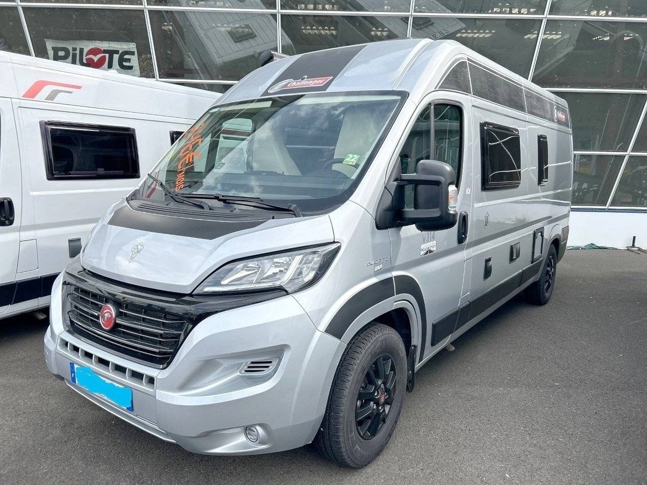 Vista del vehículo ángulo delantero Fiat Fiat Ducato 2.3 Multijet 140 PS - Yescapa