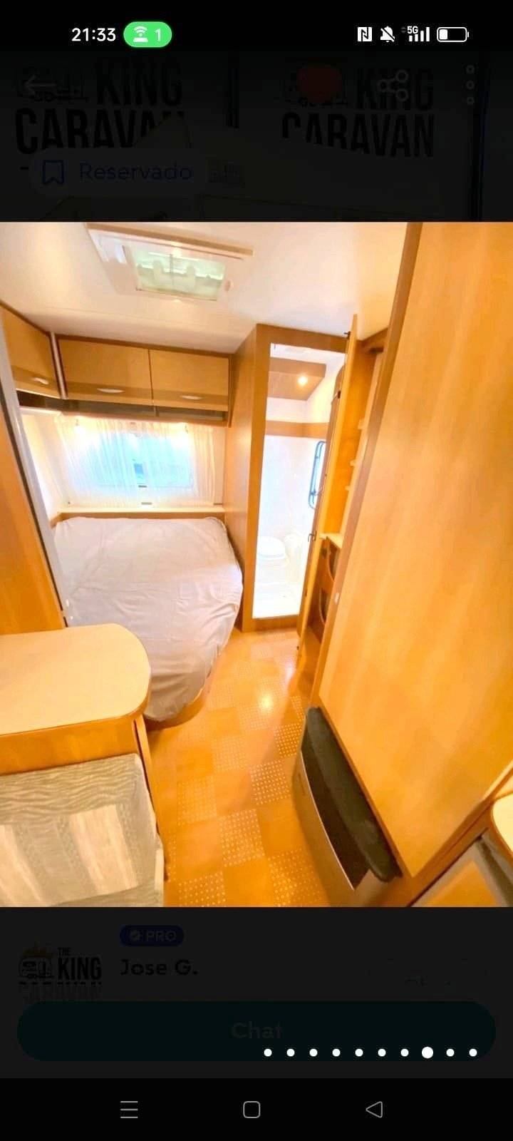 Schlafplätze Mercedes Hymer - Yescapa
