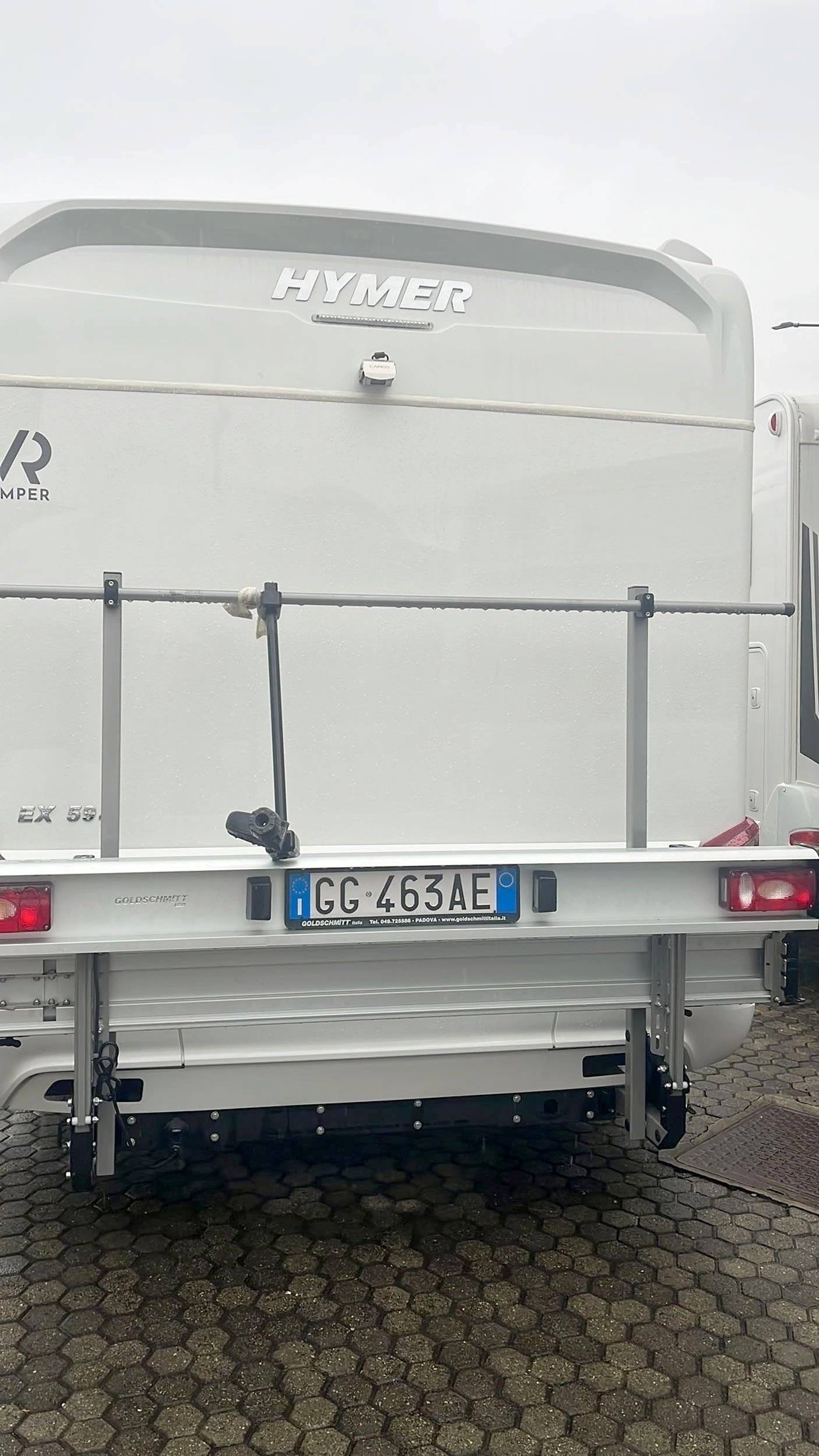 Rear view Fiat Al-Ko 2,3 l Multijet 150 ch. - Yescapa