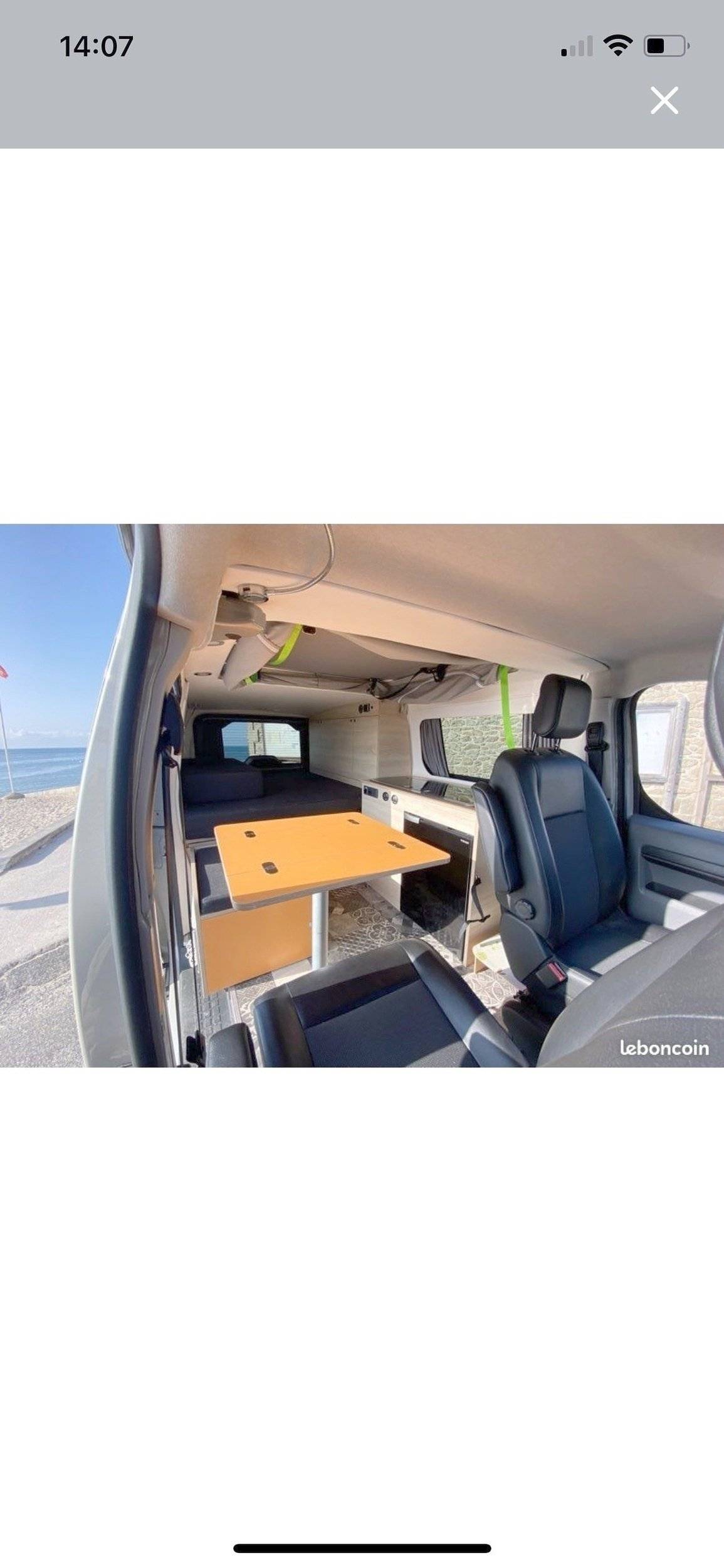 Coin repas Peugeot Expert - Yescapa