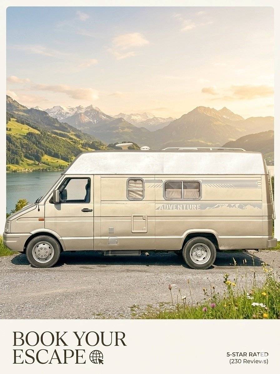 schräge Vorderansicht Iveco Daily 2,3 HPI 116 ch. - Yescapa