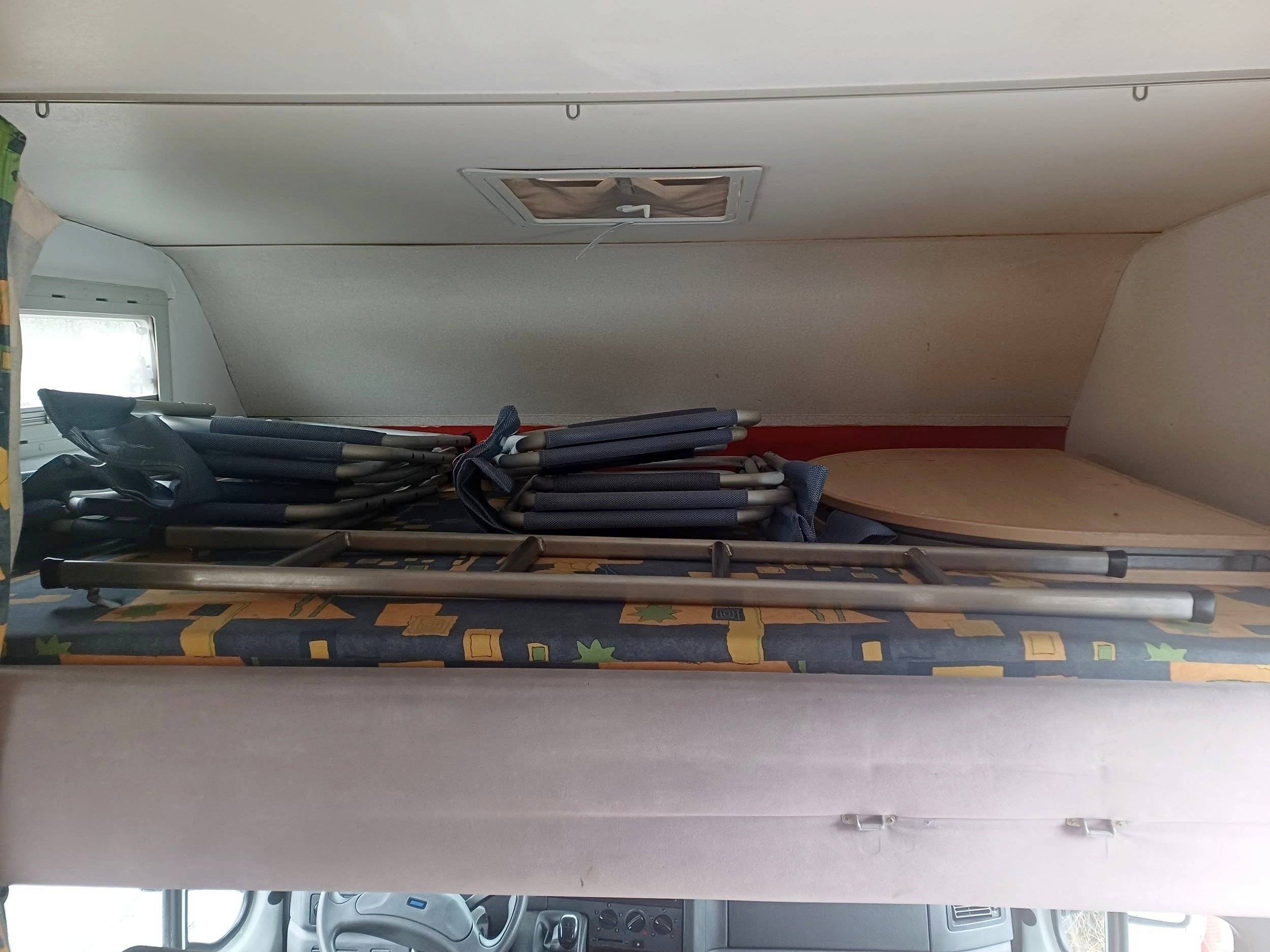 Schlafplätze Fiat ducato 1.9 TD - Yescapa