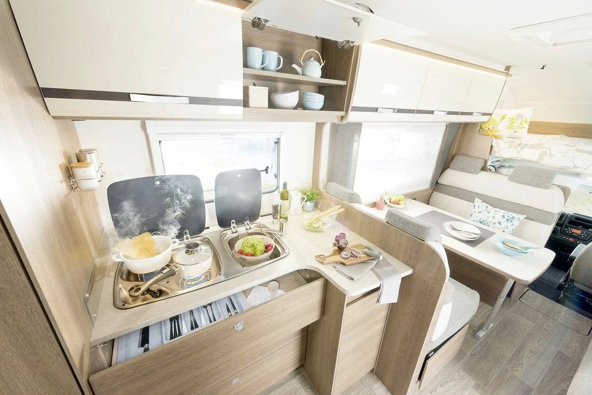 Angolo cucina Dethleffs XL A 7872-2 DBM - Yescapa