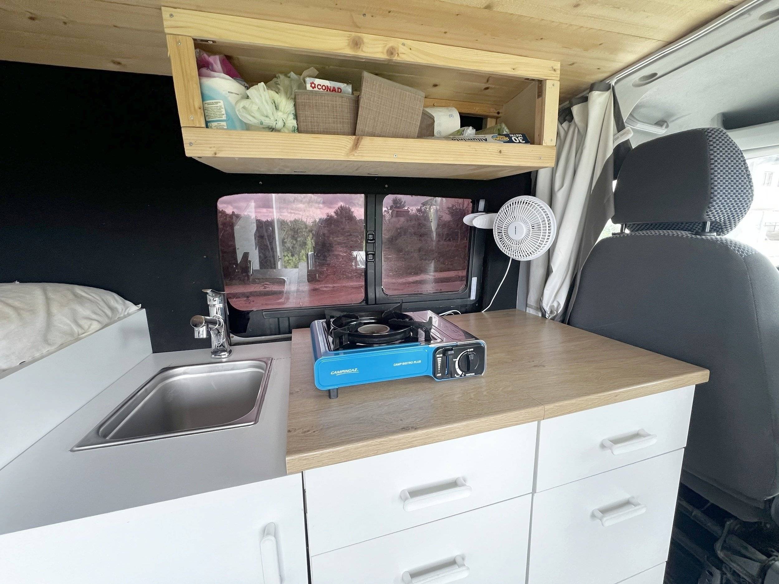 Angolo cucina Fiat Fiat ducato - Yescapa