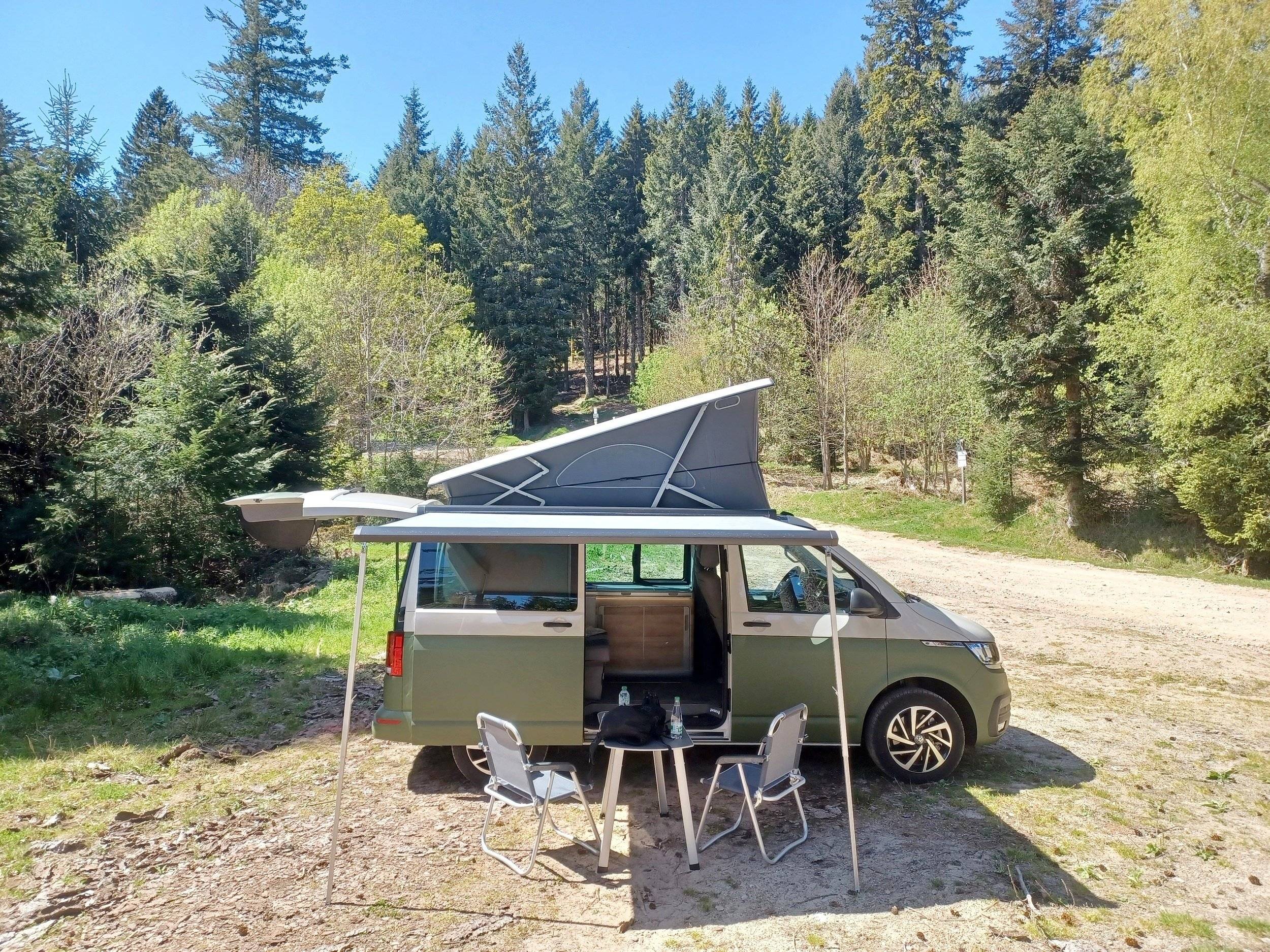 Eethoek Volkswagen California T6.1 - Yescapa